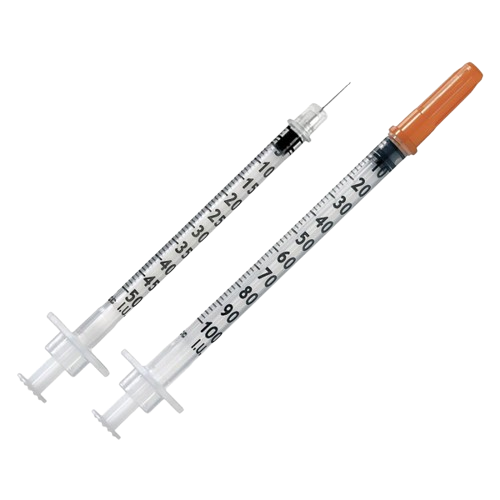 BD Micro-Fine™ insulīna šļirces 1.0 ml U-100, 29Gx7mm, 500 gab.