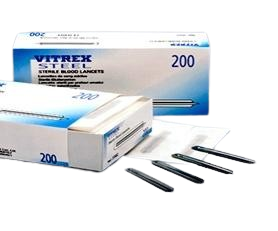 Steel Lancet, 200 pcs.
