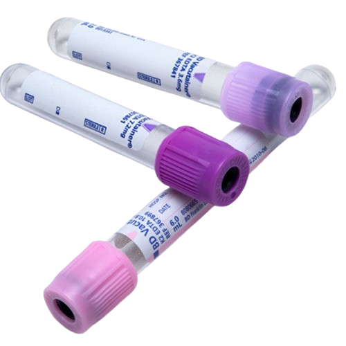 BD Vacutainer® K2EDTA stobriņš, 10 ml, violets, 100 gab