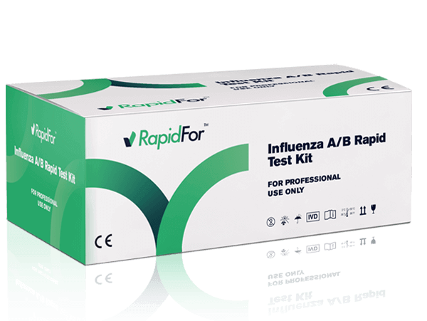 Influenza A/B Rapid Test Kit, 25 tests