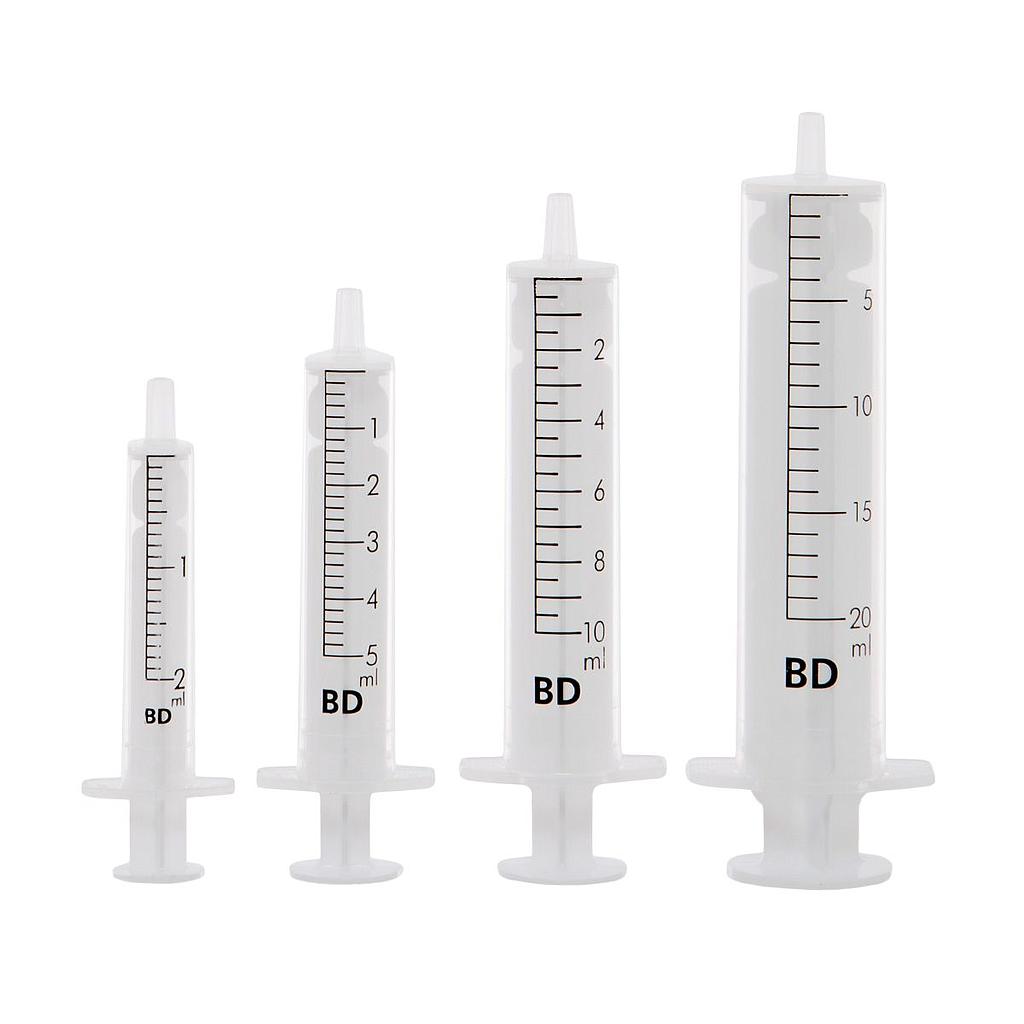 BD Discardit II™ Luer Slip Syringe 5 ml, w/o needle, 100 pcs.