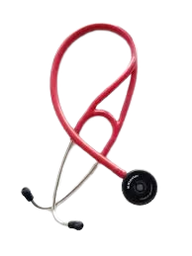 🎁️ [4365640] Perfecto dual head stethoscope, Red