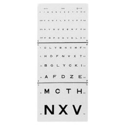 🎁️ [3281003] Tabula redzes asuma pārbaudei, COMED 3m