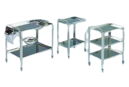 🎁️ [M600866/08] Instrumentu galdiņš ar diviem plauktiem, 60x40x80cm