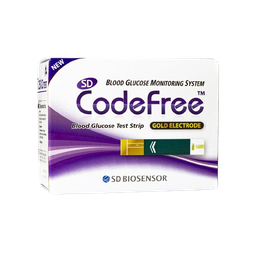 🎁️ [01GS11] SD Codefree Blood Glucose 50Test Strip, 25 strips + 2 vials