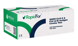 🎁️ [VSCD10] RapidForTM SARS-CoV-2 + FLU A/B Antgen Combo Test, 25 tests