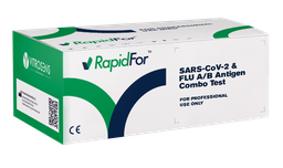 🎁️ [VSCD10] RapidForTM SARS-CoV-2 + FLU A/B Antigen Combo Test, 25 tests