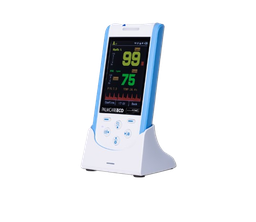🎁️ [40.50-2320] Palmcare® ECO handheld pulsa oksimetrs ar termometru, 1gab.